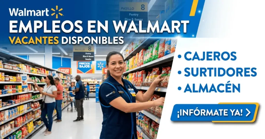 🛒 Empleos en Walmart México: sueldos, requisitos y cómo entrar a trabajar